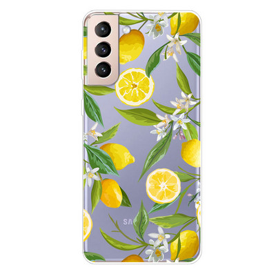 Για Samsung Galaxy S21 FE Ultra Plus 5G Θήκη Διάφανη TPU Silicone Soft Cartoon Case for Samsung S21FE 5G S 21 Case