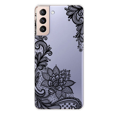 Για Samsung Galaxy S21 FE Ultra Plus 5G Θήκη Διάφανη TPU Silicone Soft Cartoon Case for Samsung S21FE 5G S 21 Case