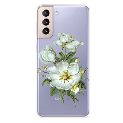 Για Samsung Galaxy S21 FE Ultra Plus 5G Θήκη Διάφανη TPU Silicone Soft Cartoon Case for Samsung S21FE 5G S 21 Case