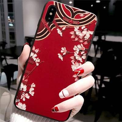 Θήκη τηλεφώνου 3D Relief για θήκη Samsung S21 FE Floral κάλυμμα σιλικόνης για Samsung Galaxy S21 Plus Ultra 5G Θήκη Fundas S21FE