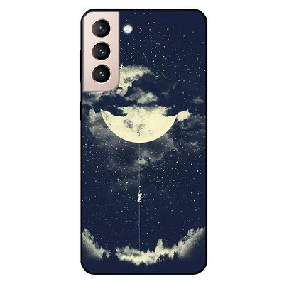 Για Samsung S21 FE Θήκη Μαλακό πίσω κάλυμμα σιλικόνης TPU για θήκες τηλεφώνου Samsung S21 Plus 5G στο Galaxy s21 Ultra S 21 FE Coque Shell