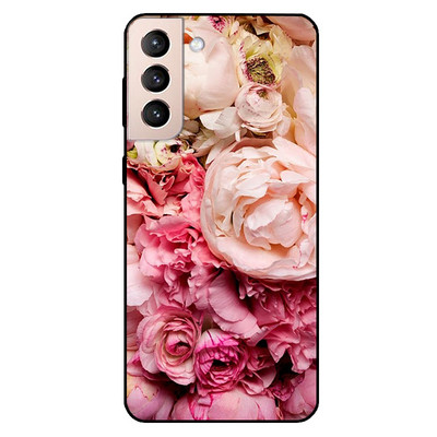 Για Samsung S21 FE Θήκη Μαλακό πίσω κάλυμμα σιλικόνης TPU για θήκες τηλεφώνου Samsung S21 Plus 5G στο Galaxy s21 Ultra S 21 FE Coque Shell