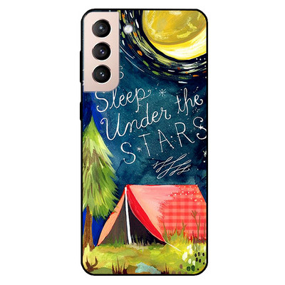 Για Samsung S21 FE Θήκη Μαλακό πίσω κάλυμμα σιλικόνης TPU για θήκες τηλεφώνου Samsung S21 Plus 5G στο Galaxy s21 Ultra S 21 FE Coque Shell