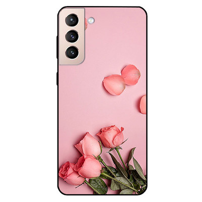 Για Samsung S21 FE Θήκη Μαλακό πίσω κάλυμμα σιλικόνης TPU για θήκες τηλεφώνου Samsung S21 Plus 5G στο Galaxy s21 Ultra S 21 FE Coque Shell