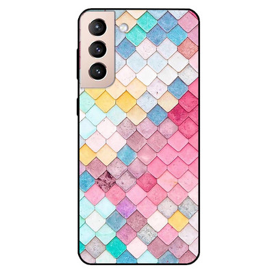 Για Samsung S21 FE Θήκη Μαλακό πίσω κάλυμμα σιλικόνης TPU για θήκες τηλεφώνου Samsung S21 Plus 5G στο Galaxy s21 Ultra S 21 FE Coque Shell