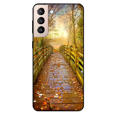 Για Samsung S21 FE Θήκη Μαλακό πίσω κάλυμμα σιλικόνης TPU για θήκες τηλεφώνου Samsung S21 Plus 5G στο Galaxy s21 Ultra S 21 FE Coque Shell