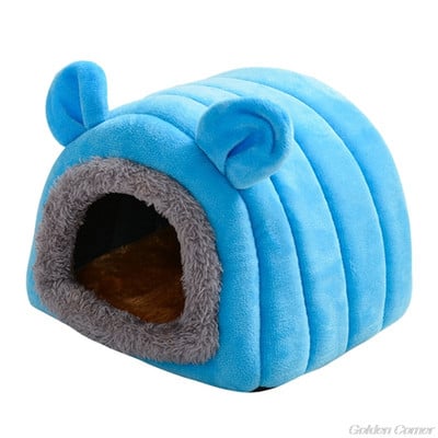 Žiurkėno palapinė žiemos šilta cukraus sklandytuvas narvas Miegamoji lova Namas urvas jūrų kiaulytėms smulkiems gyvūnams ežiuko slėptuvė D25 20