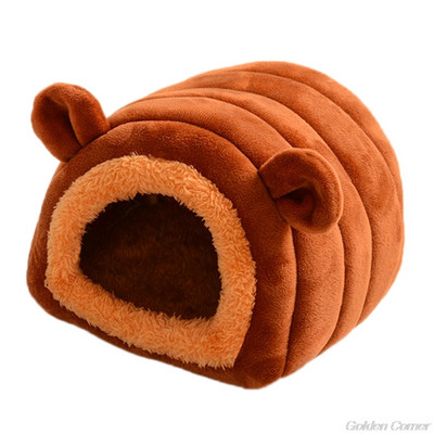 Žiurkėno palapinė žiemos šilta cukraus sklandytuvas narvas Miegamoji lova Namas urvas jūrų kiaulytėms smulkiems gyvūnams ežiuko slėptuvė D25 20