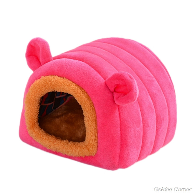 Žiurkėno palapinė žiemos šilta cukraus sklandytuvas narvas Miegamoji lova Namas urvas jūrų kiaulytėms smulkiems gyvūnams ežiuko slėptuvė D25 20 