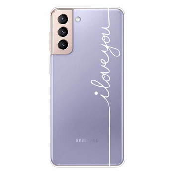 За Samsung Galaxy S21 FE Калъф Прозрачен мек TPU силиконов калъф за телефон за Samsung S21 Plus Ultra 5G Калъф S21FE 5G Прозрачен Funda