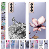 Για Samsung Galaxy S22 Ultra Plus 5G Θήκη Διάφανη TPU Silicone Soft Cartoon Θήκη για Samsung S22 5G S 22 + Κάλυμμα τηλεφώνου Ultra