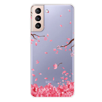 Για Samsung Galaxy S22 Ultra Plus 5G Θήκη Διάφανη TPU Silicone Soft Cartoon Θήκη για Samsung S22 5G S 22 + Κάλυμμα τηλεφώνου Ultra