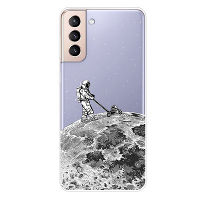 Για Samsung Galaxy S22 Ultra Plus 5G Θήκη Διάφανη TPU Silicone Soft Cartoon Θήκη για Samsung S22 5G S 22 + Κάλυμμα τηλεφώνου Ultra