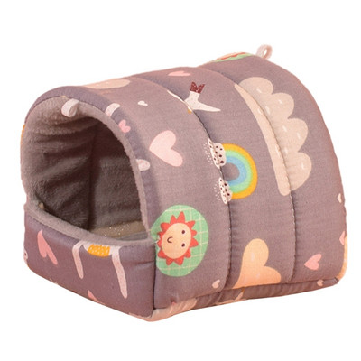 Kambarinis žiurkėno narvas šinšilos triušis narvelis narvas Pelė šiltas narvas Gyvūno lova Voverės lovos lizdas K5DC