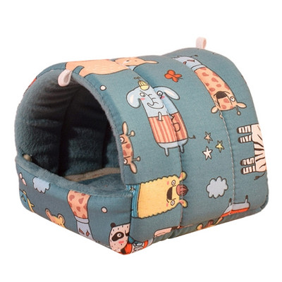 Kambarinis žiurkėno narvas šinšilos triušis narvelis narvas Pelė šiltas narvas Gyvūno lova Voverės lovos lizdas K5DC