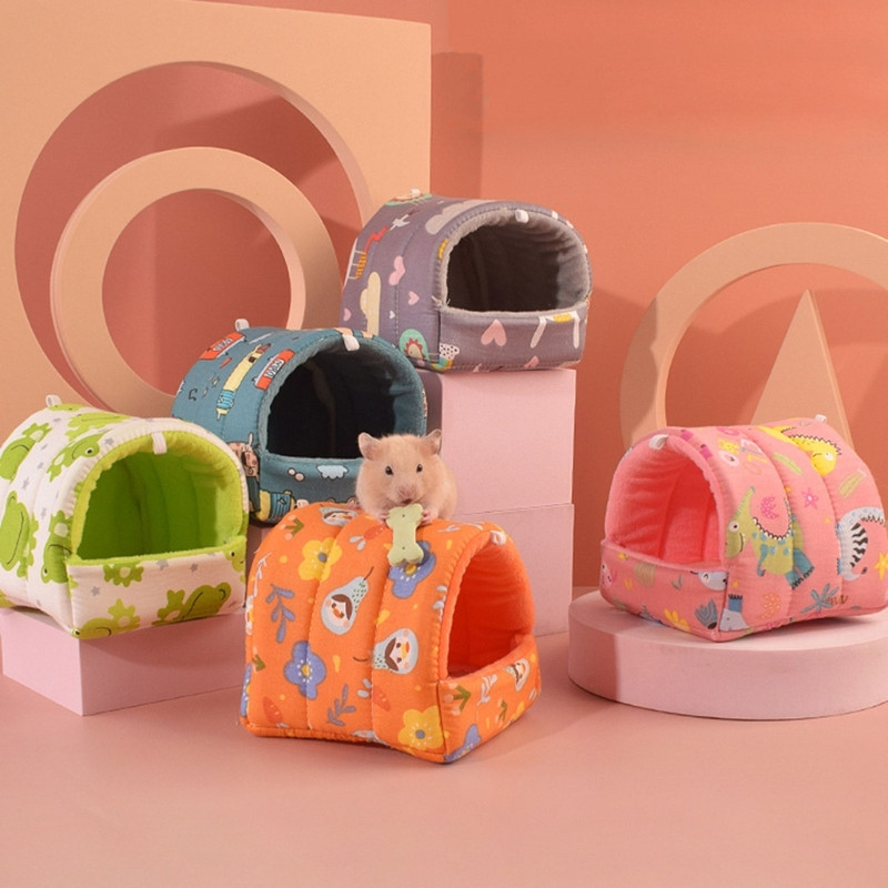 Kambarinis žiurkėno narvas šinšilos triušis narvelis narvas Pelė šiltas narvas Gyvūno lova Voverės lovos lizdas K5DC