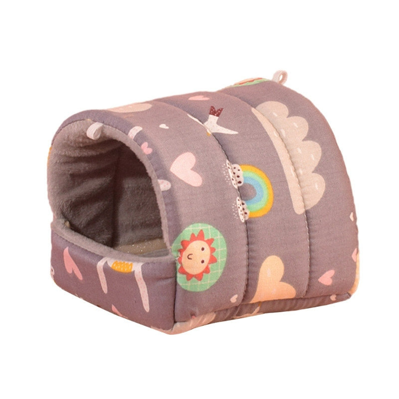 Kambarinis žiurkėno narvas šinšilos triušis narvelis narvas Pelė šiltas narvas Gyvūno lova Voverės lovos lizdas K5DC