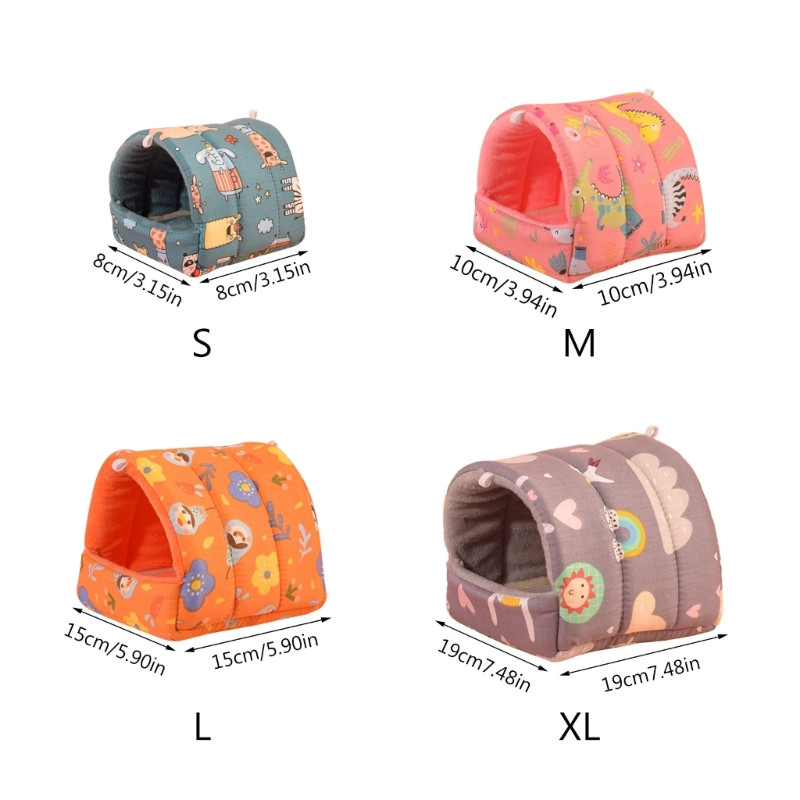 Kambarinis žiurkėno narvas šinšilos triušis narvelis narvas Pelė šiltas narvas Gyvūno lova Voverės lovos lizdas K5DC