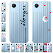 Για Realme C30 Case RealmeC30 Διαφανές κάλυμμα τηλεφώνου από μαλακό TPU σιλικόνης για OPPO Realme C30 Θήκη Realme C 30 RMX3581 Clear Funda