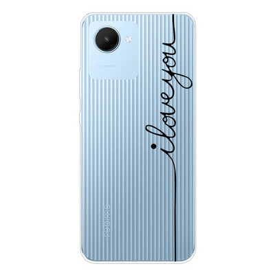 Για Realme C30 Case RealmeC30 Διαφανές κάλυμμα τηλεφώνου από μαλακό TPU σιλικόνης για OPPO Realme C30 Θήκη Realme C 30 RMX3581 Clear Funda