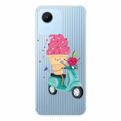 Για Realme C30 Case RealmeC30 Διαφανές κάλυμμα τηλεφώνου από μαλακό TPU σιλικόνης για OPPO Realme C30 Θήκη Realme C 30 RMX3581 Clear Funda