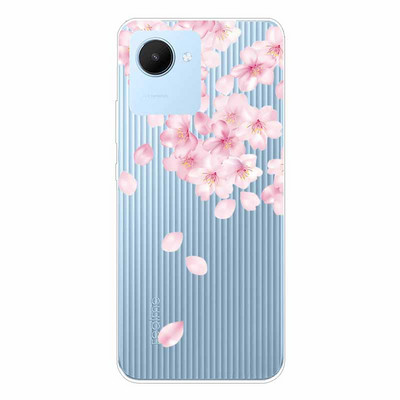 Για Realme C30 Case RealmeC30 Διαφανές κάλυμμα τηλεφώνου από μαλακό TPU σιλικόνης για OPPO Realme C30 Θήκη Realme C 30 RMX3581 Clear Funda