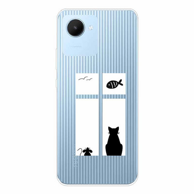 Για Realme C30 Case RealmeC30 Διαφανές κάλυμμα τηλεφώνου από μαλακό TPU σιλικόνης για OPPO Realme C30 Θήκη Realme C 30 RMX3581 Clear Funda