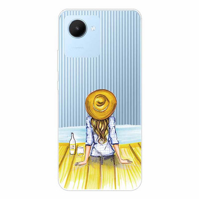 Για Realme C30 Case RealmeC30 Διαφανές κάλυμμα τηλεφώνου από μαλακό TPU σιλικόνης για OPPO Realme C30 Θήκη Realme C 30 RMX3581 Clear Funda