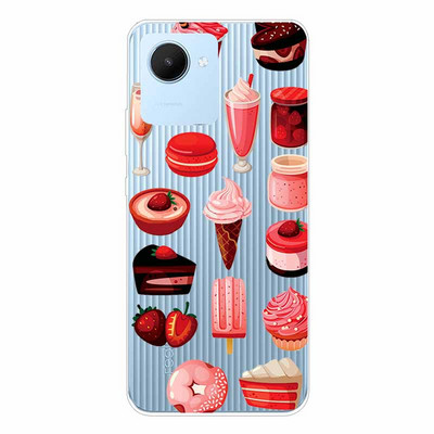 Για Realme C30 Case RealmeC30 Διαφανές κάλυμμα τηλεφώνου από μαλακό TPU σιλικόνης για OPPO Realme C30 Θήκη Realme C 30 RMX3581 Clear Funda