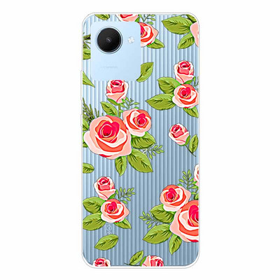 Για Realme C30 Case RealmeC30 Διαφανές κάλυμμα τηλεφώνου από μαλακό TPU σιλικόνης για OPPO Realme C30 Θήκη Realme C 30 RMX3581 Clear Funda