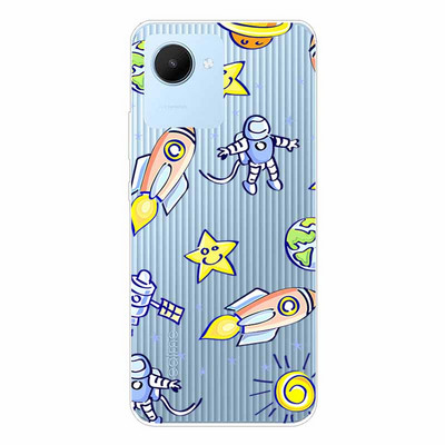 Για Realme C30 Case RealmeC30 Διαφανές κάλυμμα τηλεφώνου από μαλακό TPU σιλικόνης για OPPO Realme C30 Θήκη Realme C 30 RMX3581 Clear Funda