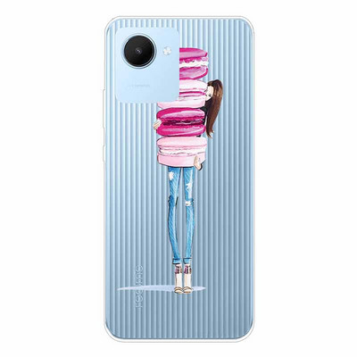 Για Realme C30 Case RealmeC30 Διαφανές κάλυμμα τηλεφώνου από μαλακό TPU σιλικόνης για OPPO Realme C30 Θήκη Realme C 30 RMX3581 Clear Funda