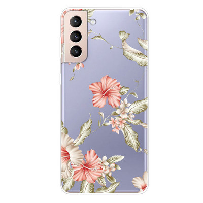 Για Samsung S21 FE Case TPU Silicone Soft Clear Case for Samsung Galaxy S 21 / S21 Plus 5G Cover S21 Ultra FE Transparent Coque