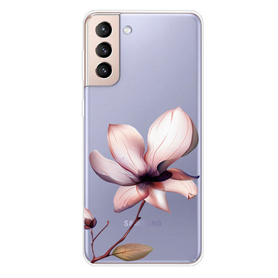 Για Samsung S21 FE Case TPU Silicone Soft Clear Case for Samsung Galaxy S 21 / S21 Plus 5G Cover S21 Ultra FE Transparent Coque