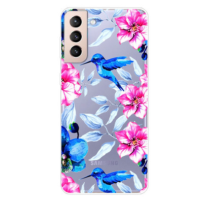 Για Samsung S21 FE Case TPU Silicone Soft Clear Case for Samsung Galaxy S 21 / S21 Plus 5G Cover S21 Ultra FE Transparent Coque