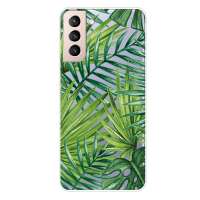 Για Samsung S21 FE Case TPU Silicone Soft Clear Case for Samsung Galaxy S 21 / S21 Plus 5G Cover S21 Ultra FE Transparent Coque