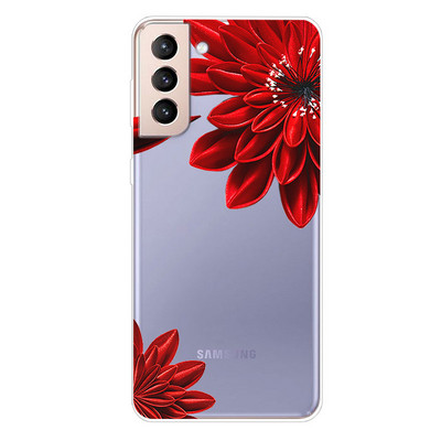 Για Samsung S21 FE Case TPU Silicone Soft Clear Case for Samsung Galaxy S 21 / S21 Plus 5G Cover S21 Ultra FE Transparent Coque