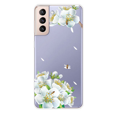 Για Samsung S21 FE Case TPU Silicone Soft Clear Case for Samsung Galaxy S 21 / S21 Plus 5G Cover S21 Ultra FE Transparent Coque