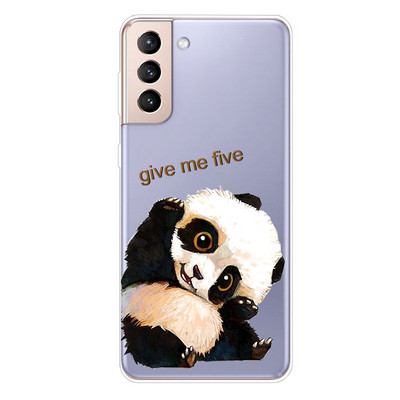 Για Samsung S21 FE Case TPU Silicone Soft Clear Case for Samsung Galaxy S 21 / S21 Plus 5G Cover S21 Ultra FE Transparent Coque