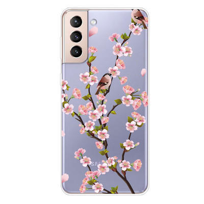 Για Samsung S21 FE Case TPU Silicone Soft Clear Case for Samsung Galaxy S 21 / S21 Plus 5G Cover S21 Ultra FE Transparent Coque