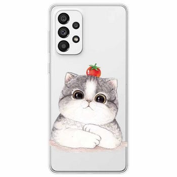 Για Samsung A33 5G Case A 33 Clear Bumper Soft Cover TPU for Samsung Galaxy A33 5G Case Silicone Transparent Funda 2022 Cute