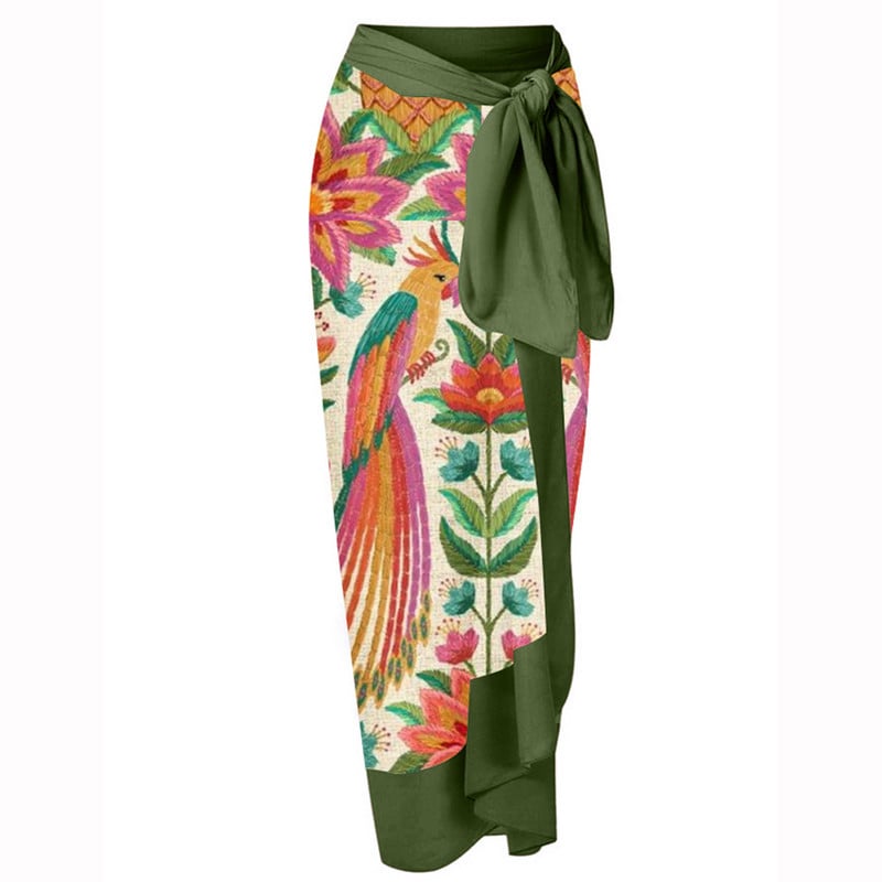 2022 Bikinis Vintage Animal Print Ολόσωμα μαγιό και καλύμματα Καλοκαιρινό φόρεμα παραλίας Σέξι μαγιό χωρίς πλάτη