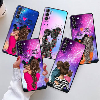 Θήκη τηλεφώνου Baby Mom Super Girl Boy για Huawei P10 P30 Lite P50 Pro P30 Pro P40 Lite EP Smart Z P20 Lite Μαύρο κέλυφος πυριτίου