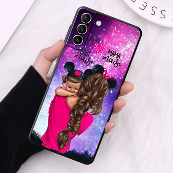 Θήκη τηλεφώνου Baby Mom Super Girl Boy για Huawei P10 P30 Lite P50 Pro P30 Pro P40 Lite EP Smart Z P20 Lite Μαύρο κέλυφος πυριτίου