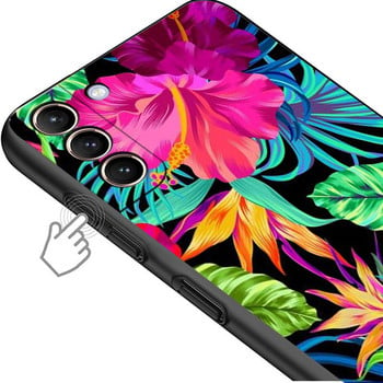 Θήκη τηλεφώνου Vintage Banana Leaf Flower για Huawei P20 Lite P30 Lite P10 P40 Lite E P30 Pro P Smart Z P50 Pro P40 Μαλακό κάλυμμα πίσω