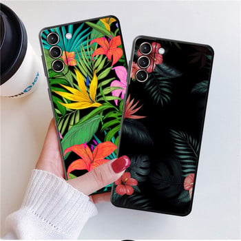 Θήκη τηλεφώνου Vintage Banana Leaf Flower για Huawei P20 Lite P30 Lite P10 P40 Lite E P30 Pro P Smart Z P50 Pro P40 Μαλακό κάλυμμα πίσω