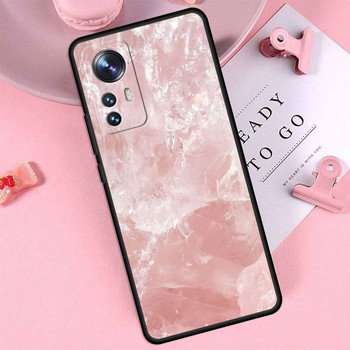 Μαύρο χρυσό Pink Rose Glitter Hearts Θήκη τηλεφώνου για Samsung Galaxy M30s M31 M51 M13 M12 M33 M23 M32 5G M22 M52 Θήκες προφυλακτήρα