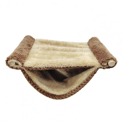 Прекрасен мек хамак за хамстер Папагалско гнездо Легло Голямо пространство Легло с възглавница за плъхове Устойчиви на ухапване Стоки за домашни любимци