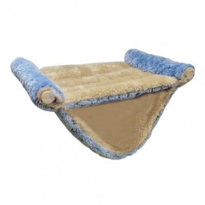 Прекрасен мек хамак за хамстер Папагалско гнездо Легло Голямо пространство Легло с възглавница за плъхове Устойчиви на ухапване Стоки за домашни любимци