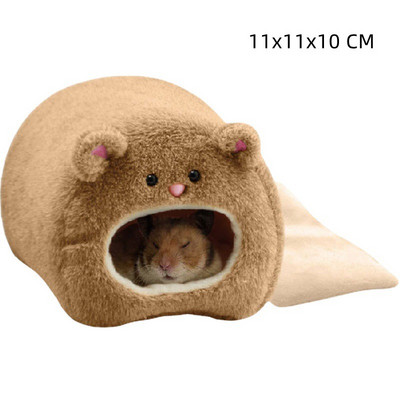 Soe voodi roti võrkkiik orav talve lemmiklooma mänguasi hamstri puurimaja rippuv pesa + matt merisea voodi jaoks